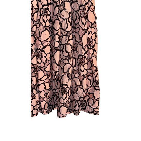 Ultrapink Womens Sleeveless Lace Overlay Dress M Pink & Black - Picture 5 of 16